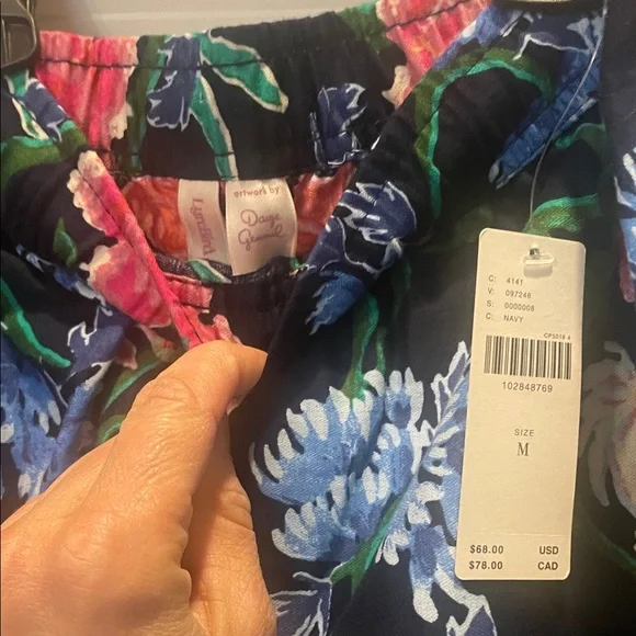 LyreBird Cloud Flannel Pajama Pants from Anthropologie - Picture 8 of 8